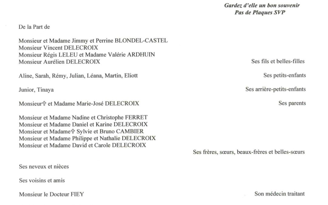 Madame Brigitte DELECROIX